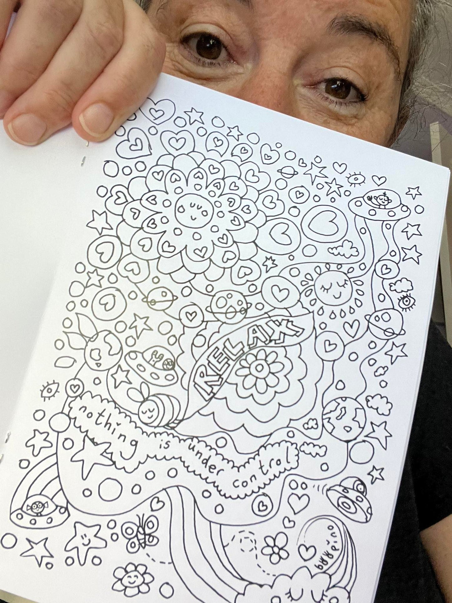 Boopino's mini mindfulness colouring book!