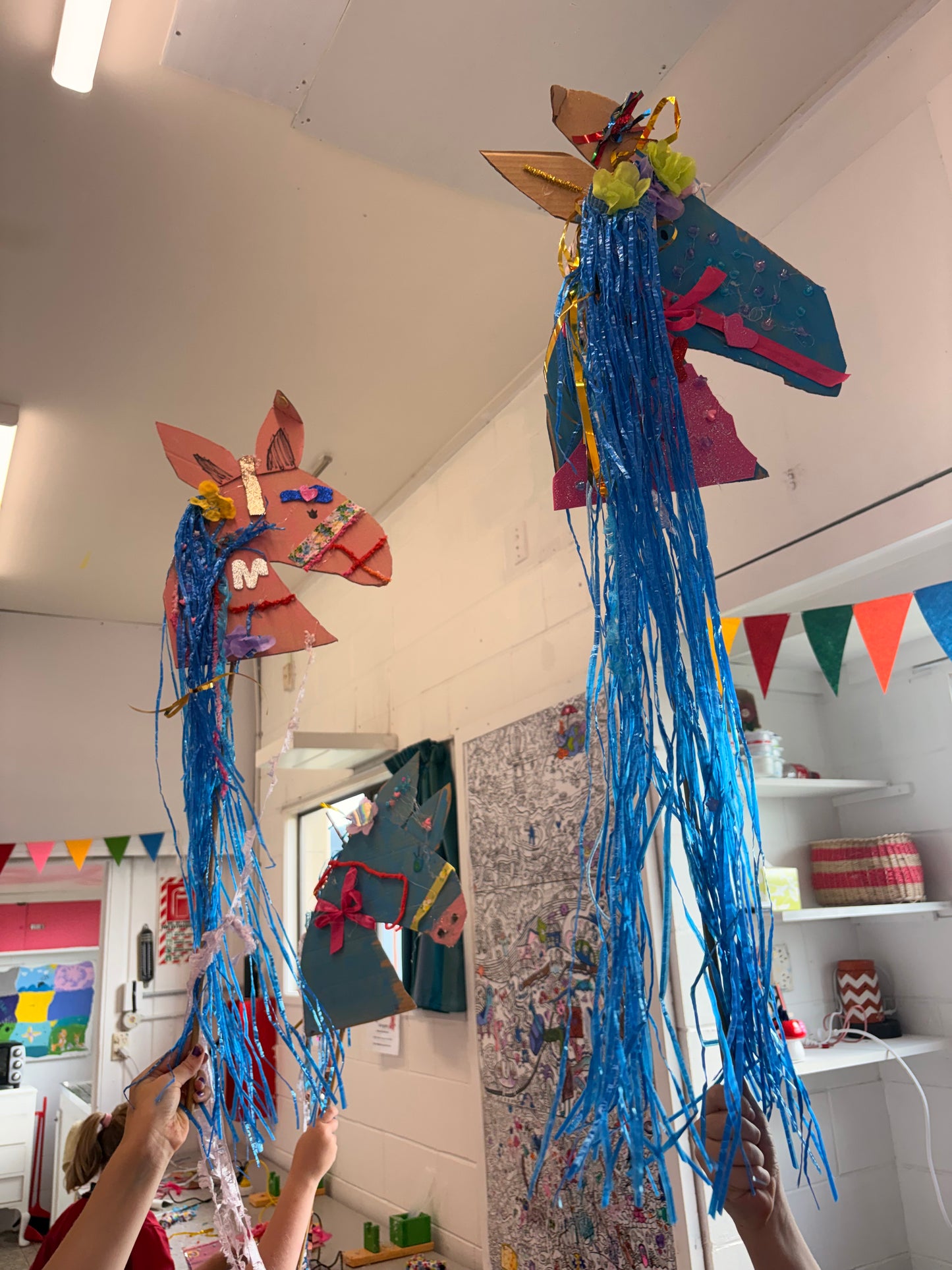 2 hours - let's make Hobby Horses!