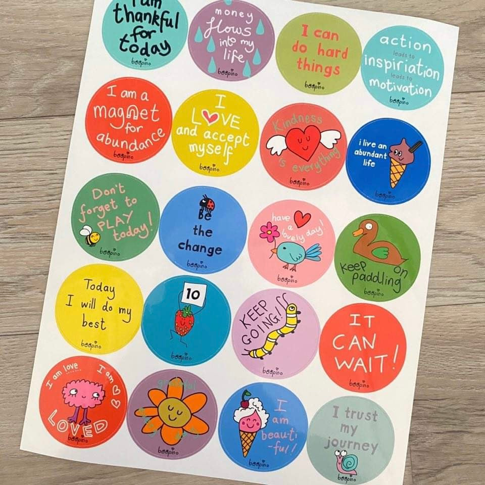 NEW! Positive affirmation stickers
