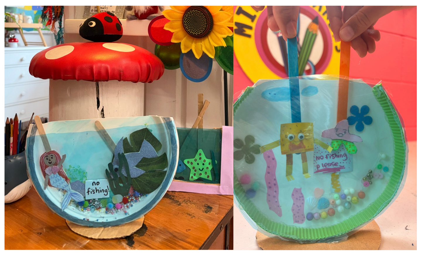 1.5 hours - let's make Aquariums!