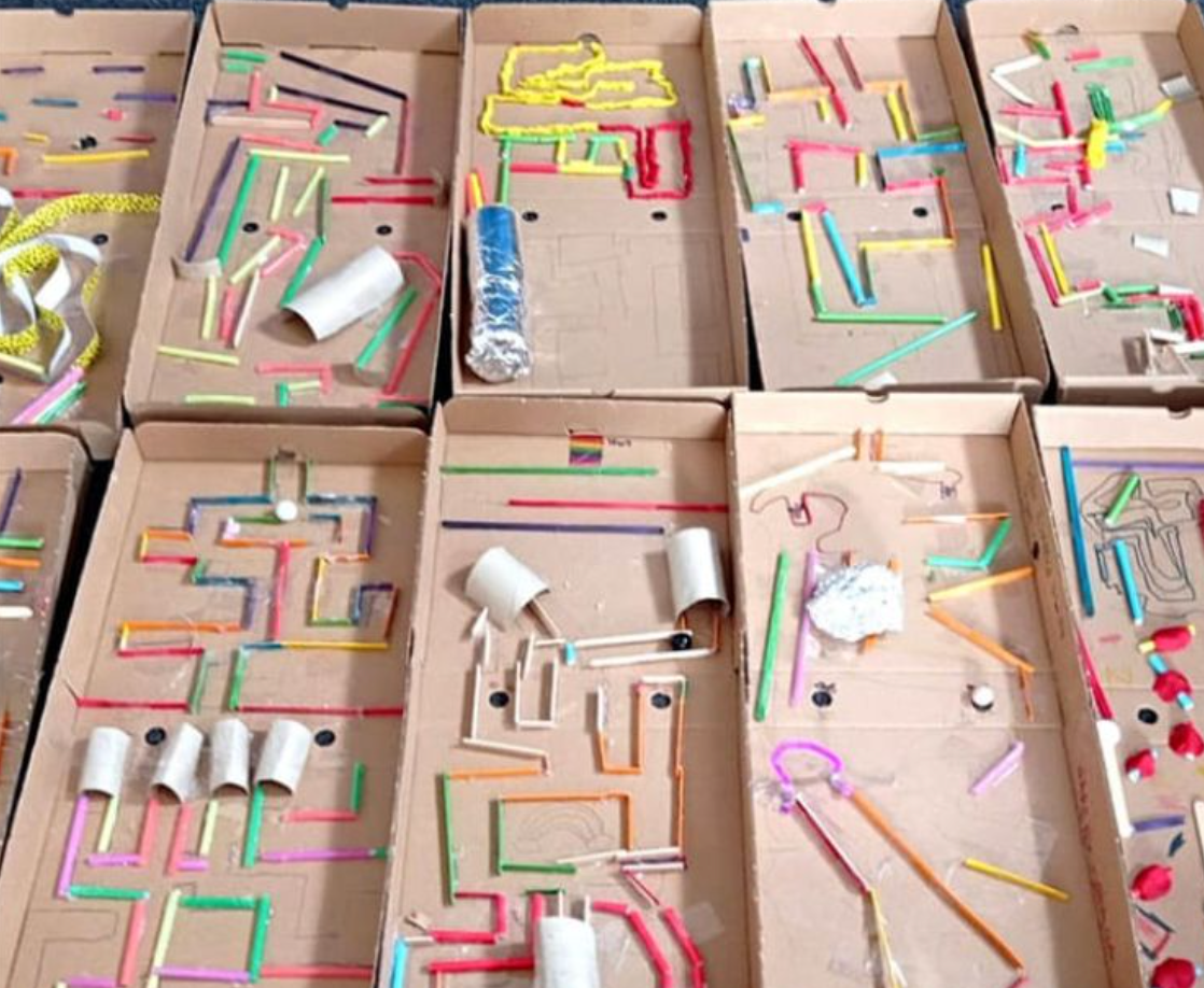 2 hours - let's make Marble Runs!