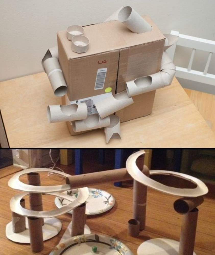 2 hours - let's make Marble Runs!