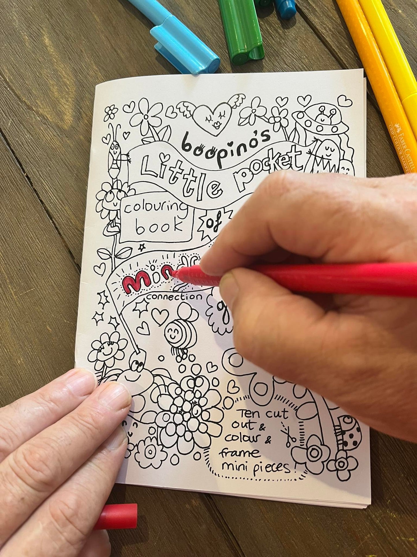 Boopino's mini mindfulness colouring book!